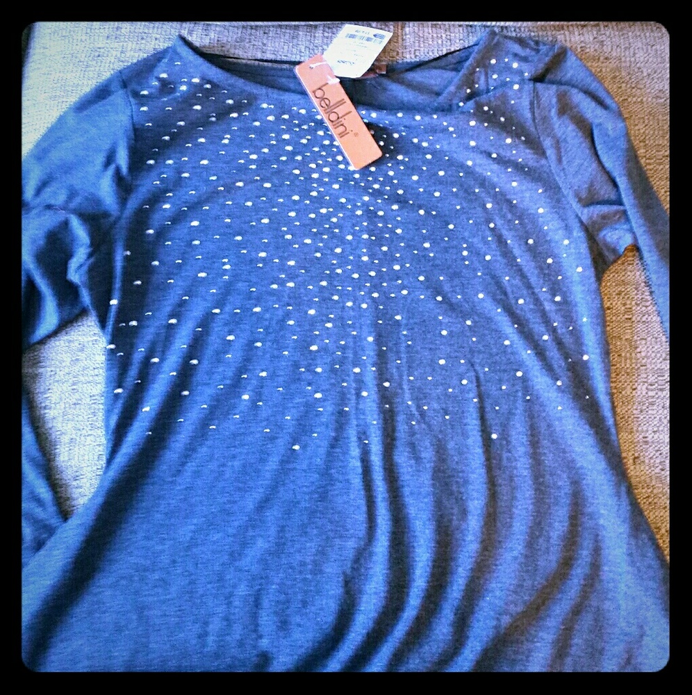 BNWT Sparkly Belldini shirt/dress  CUTE!!!